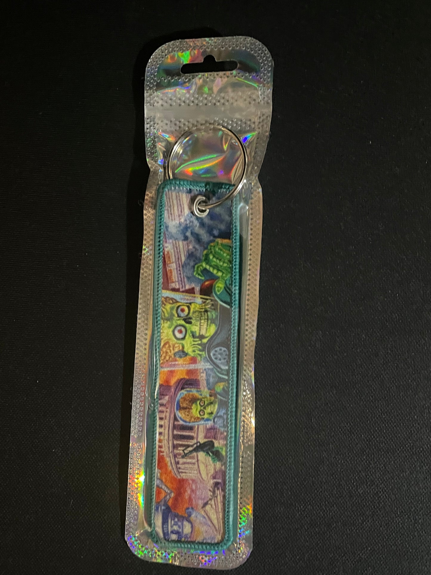 Mars attacks Keyring