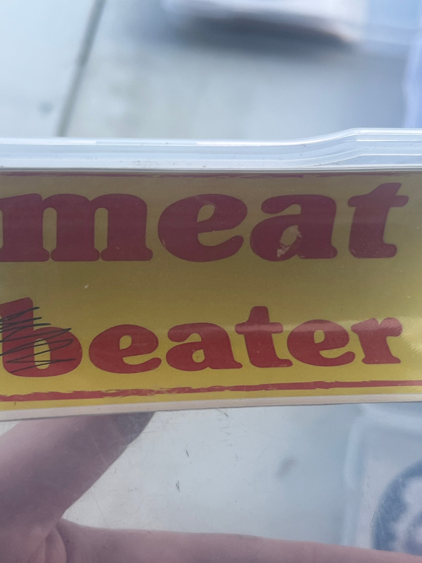 Meat beater
