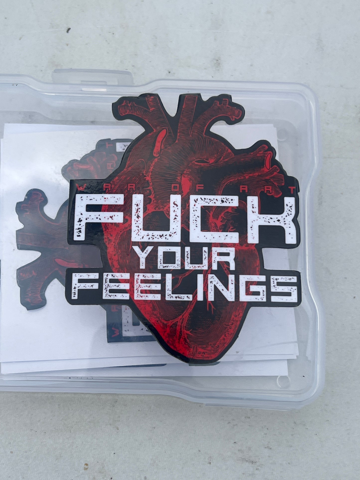 Fuck your feelings