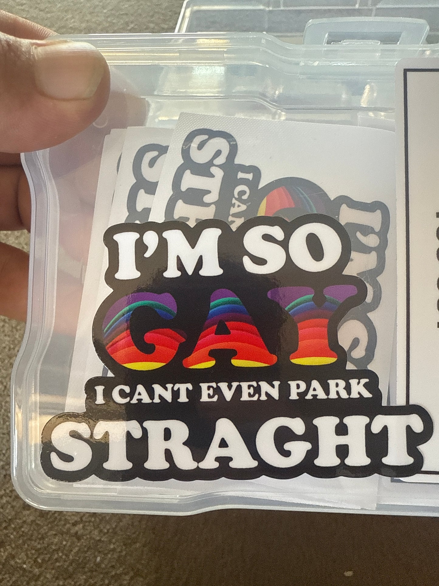 I’m so gay I can’t evin park straight