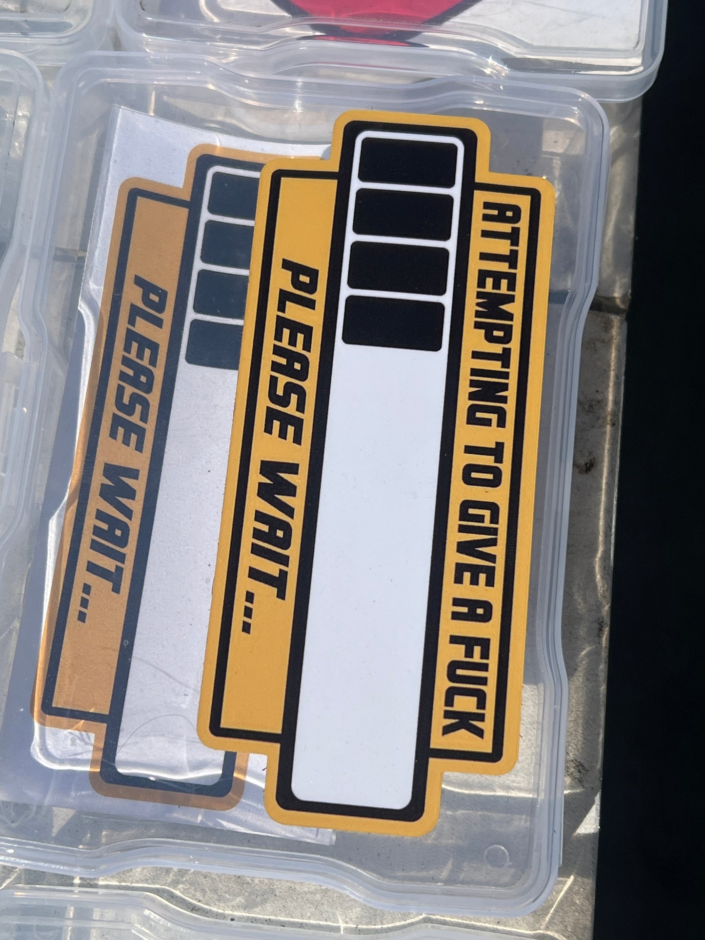 Attempting to give a fuck