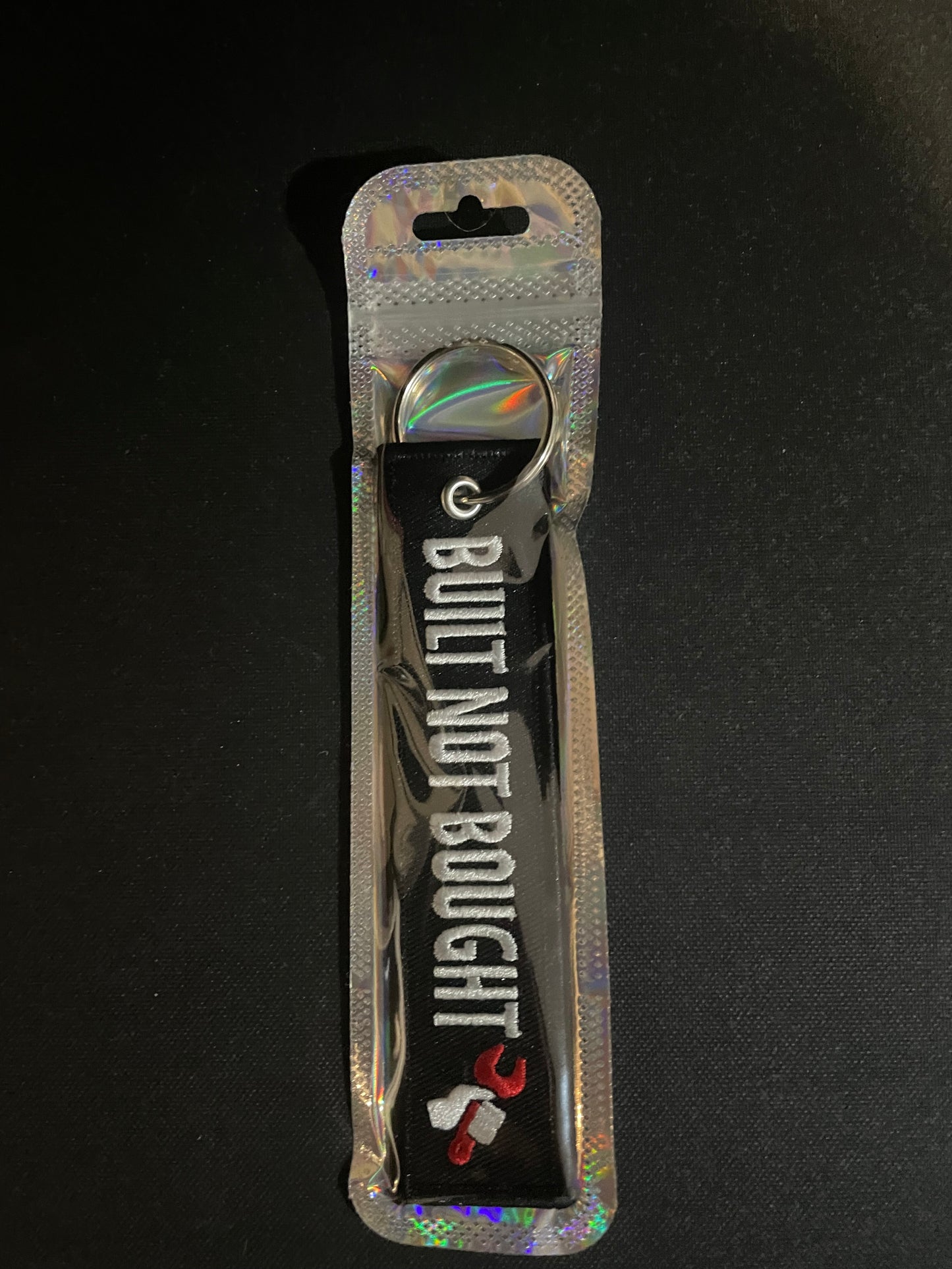 Built not brought Keyring