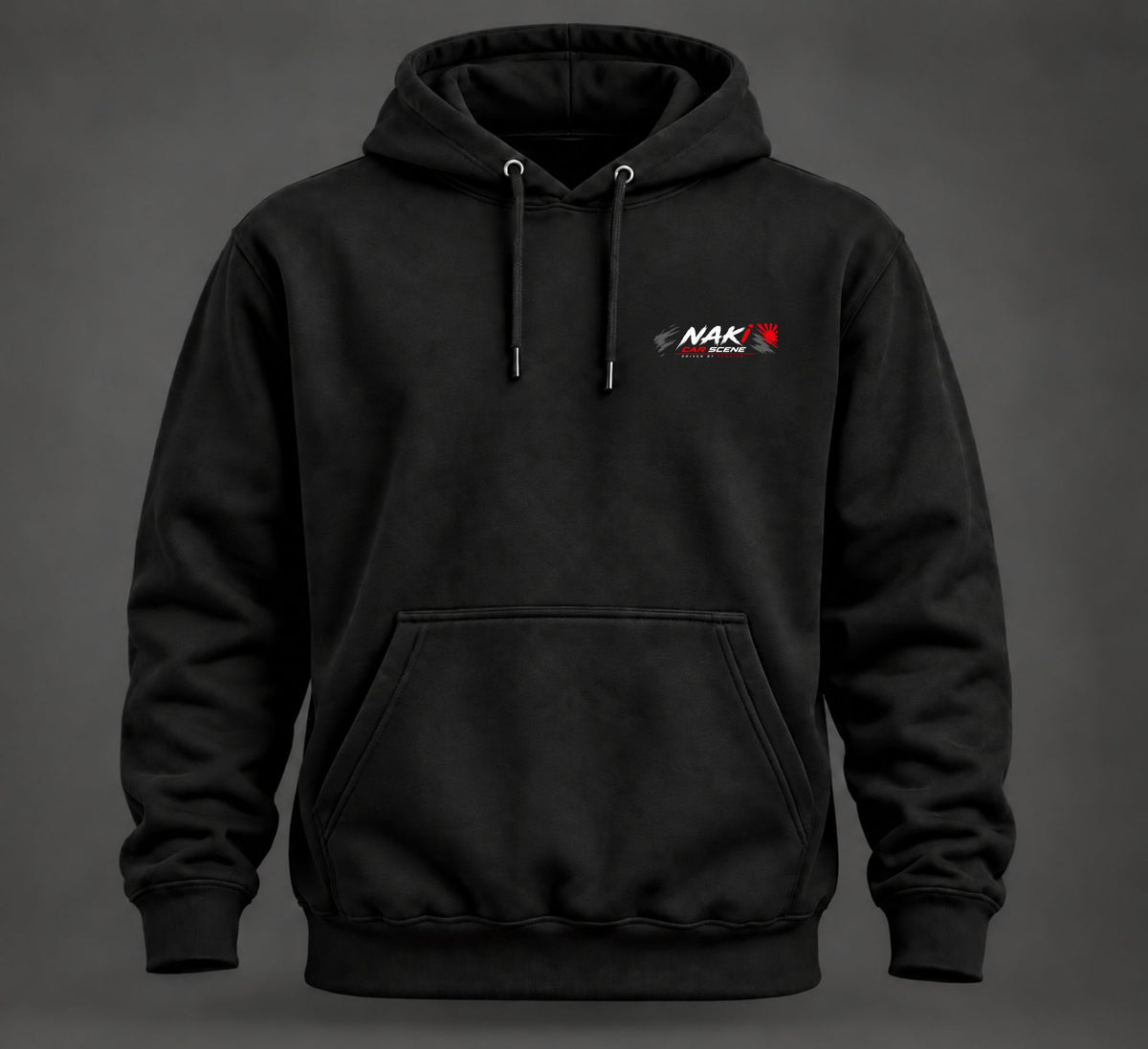 Naki Car Scene Black Hoodie