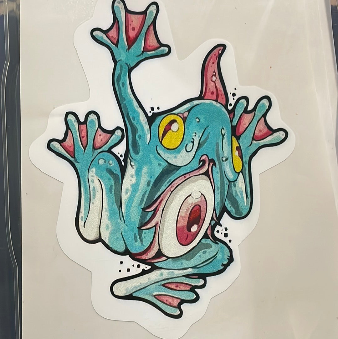 Trippy frogs