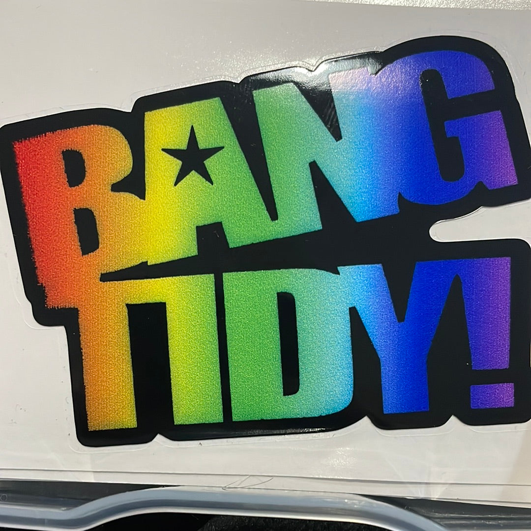 Bang Tidy Rainbow Sticker