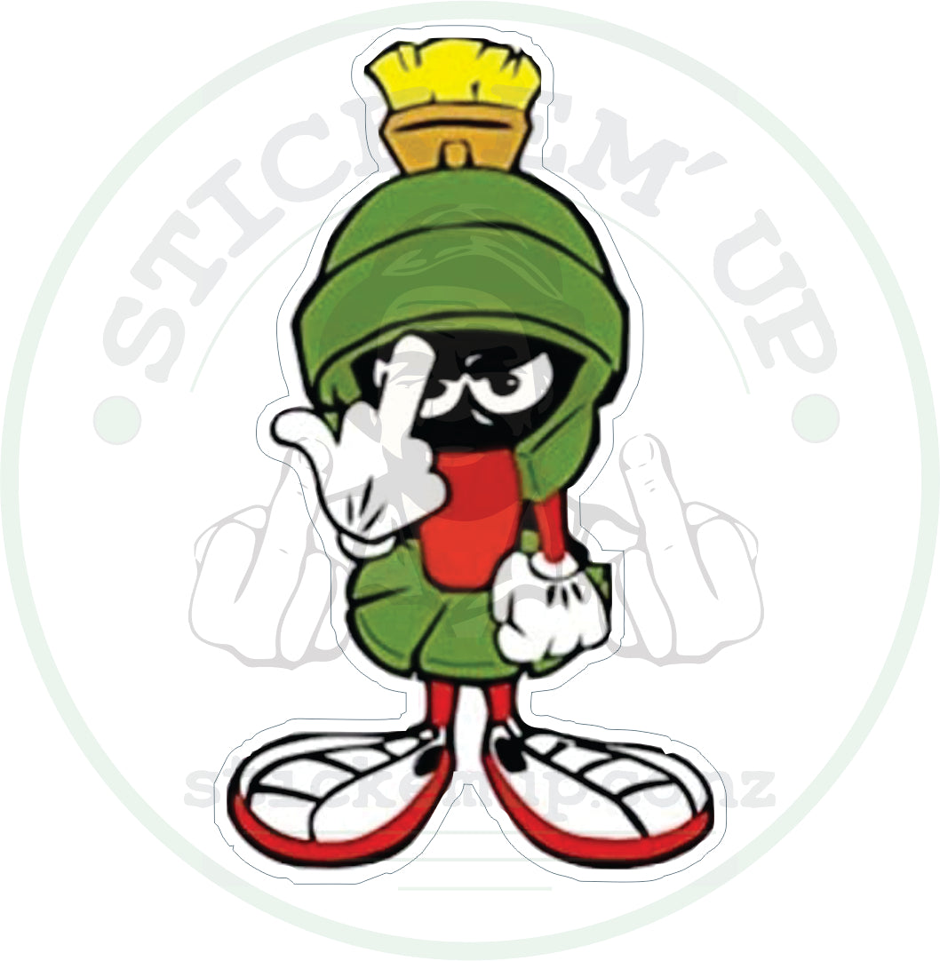 Marvin Sticker β Pew Pew Attitude ππ«