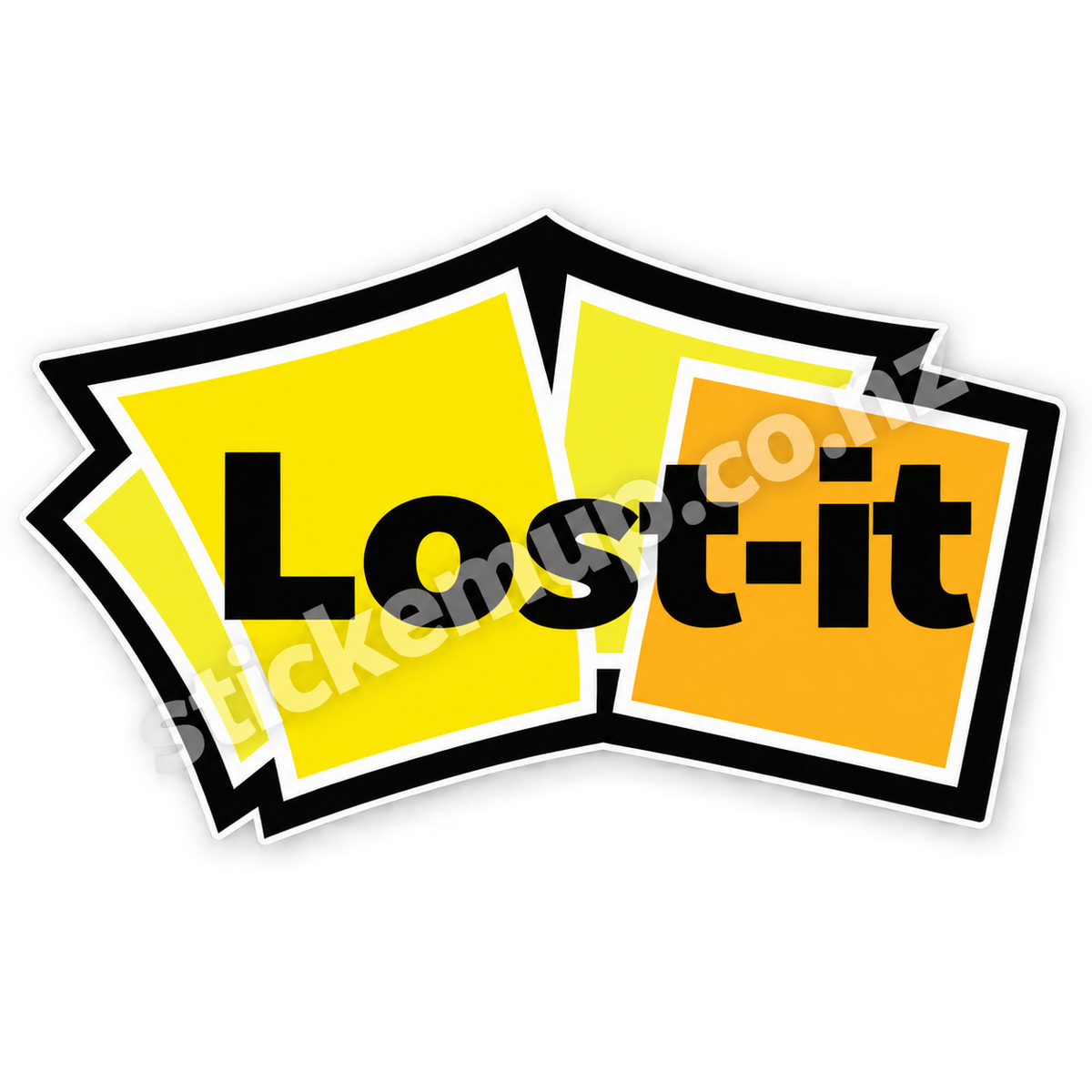 Lost-It Parody Sticker – watermarked product preview