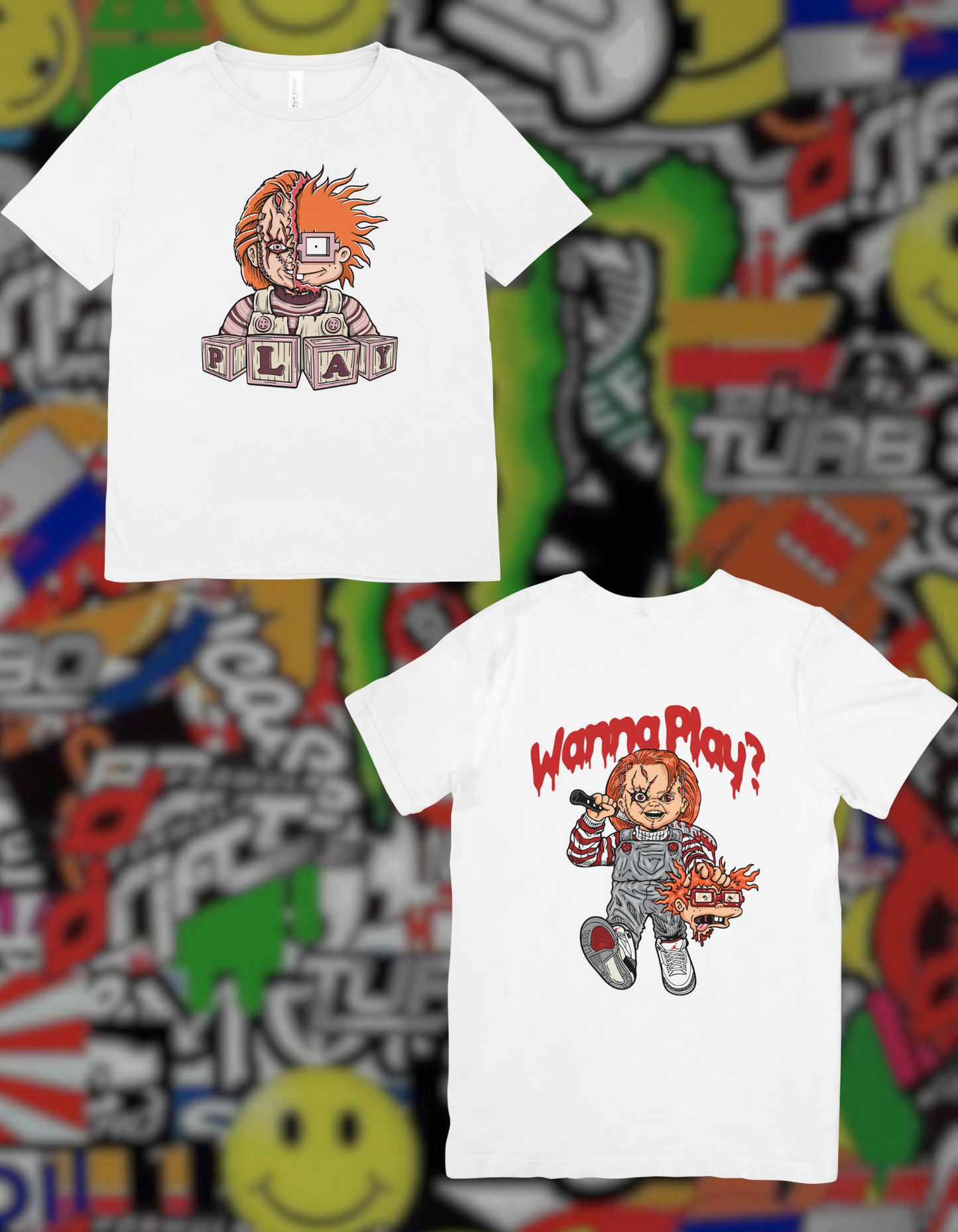 Wanna Play? Mash-Up Tee