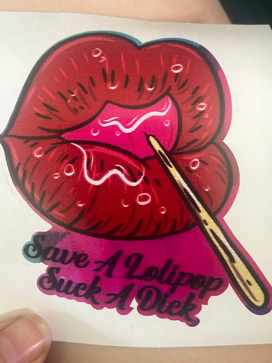 Save a lollipop
