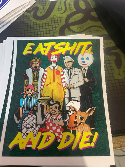 Eat shit and die