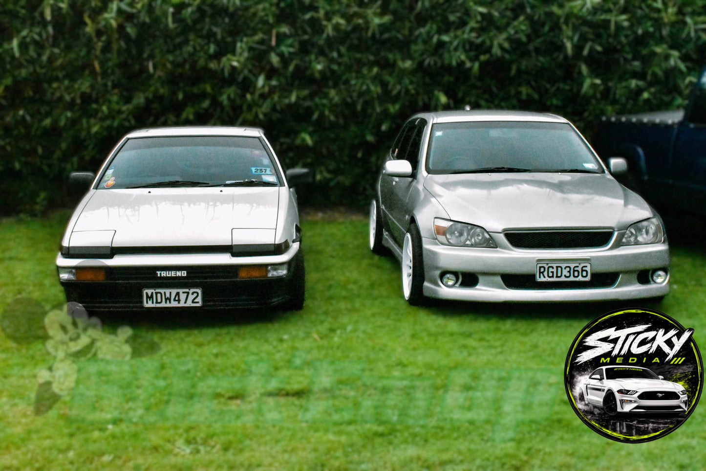 Toyota AE86 Sprinter Trueno and Altezza - Cars & Coffee May 26 #02