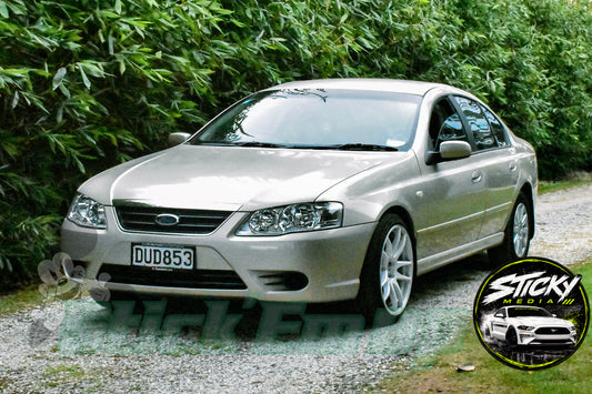 Silver Ford Falcon AU - Cars & Coffee May 26 #15