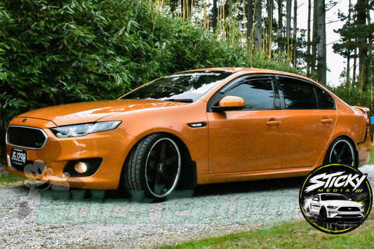 Orange Ford Falcon FG XR6 - Cars & Coffee May 26 #28
