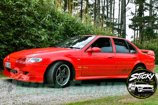 Red Ford Falcon EL XR6 - Cars & Coffee May 26 #30