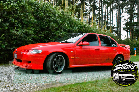 Red Ford Falcon EL XR6 - Cars & Coffee May 26 #29