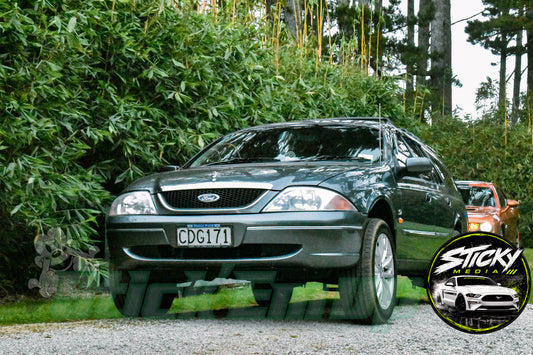 Grey Ford Falcon AU - Cars & Coffee May 26 #35