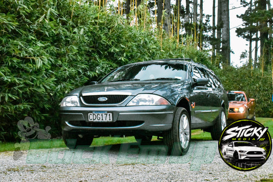 Grey Ford Falcon AU - Cars & Coffee May 26 #36