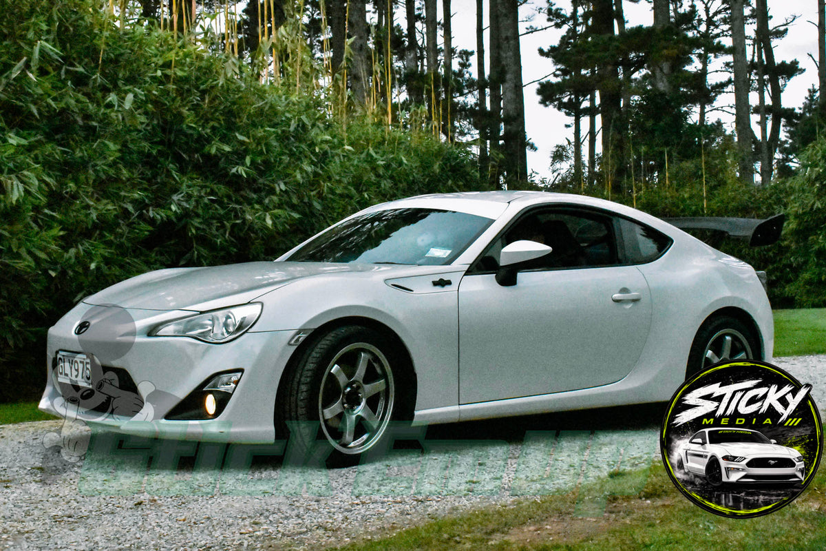 White Toyota 86 ZN6 - Cars & Coffee May 26 #43