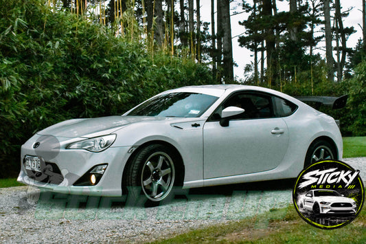 White Toyota 86 ZN6 - Cars & Coffee May 26 #43