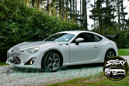 White Toyota 86 ZN6 - Cars & Coffee May 26 #44