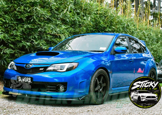 Blue Subaru Impreza WRX STI GR - Cars & Coffee May 26 #46