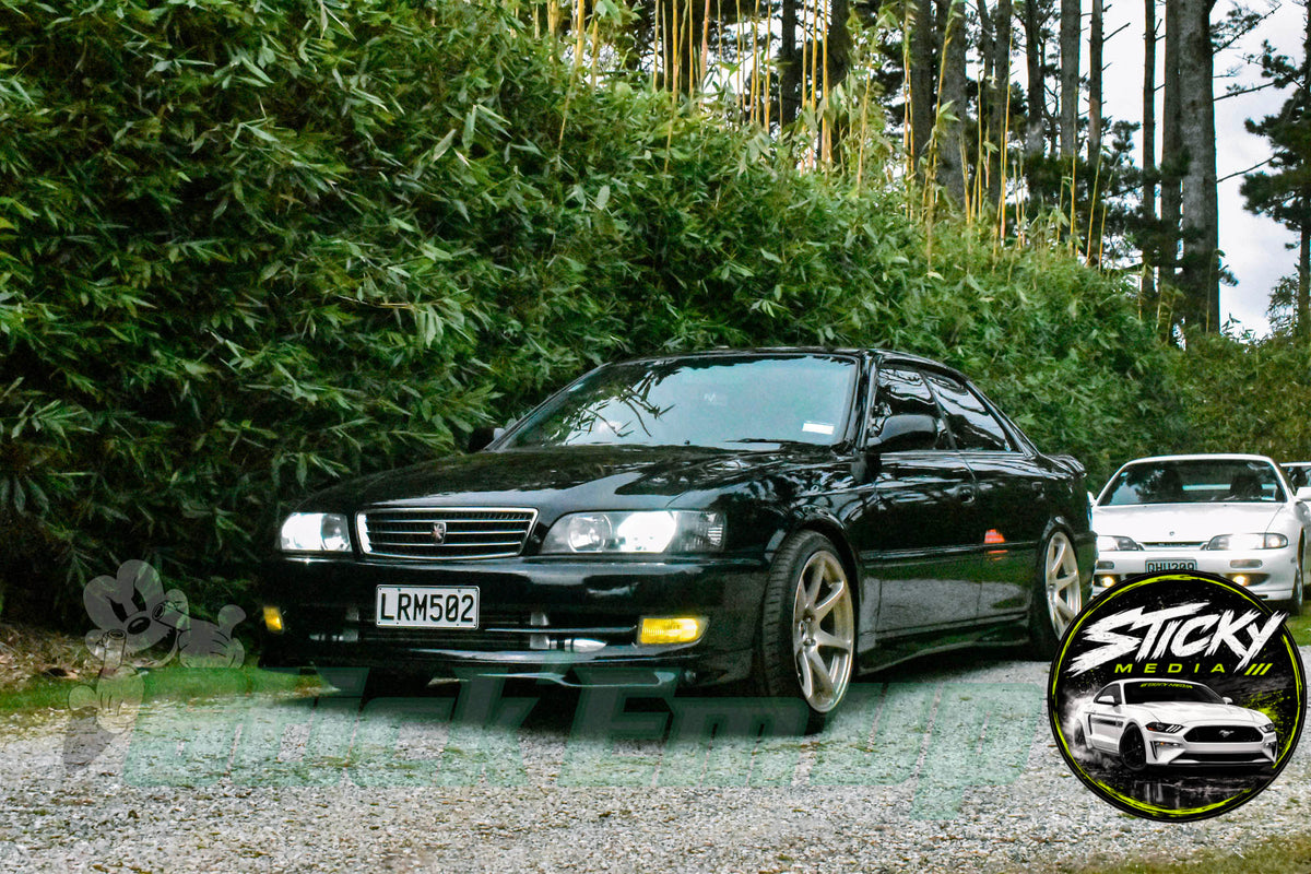 Black Toyota Chaser JZX100 - Cars & Coffee May 26 #49