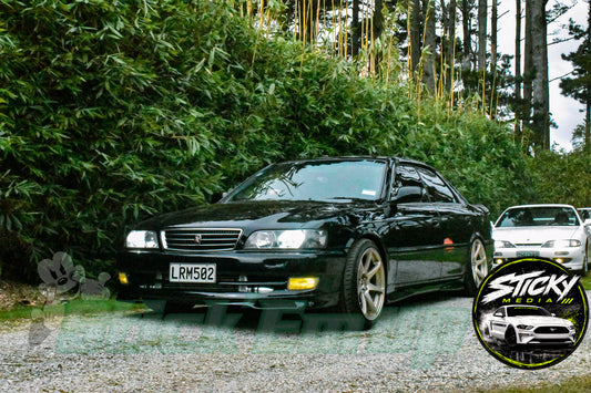 Black Toyota Chaser JZX100 - Cars & Coffee May 26 #49