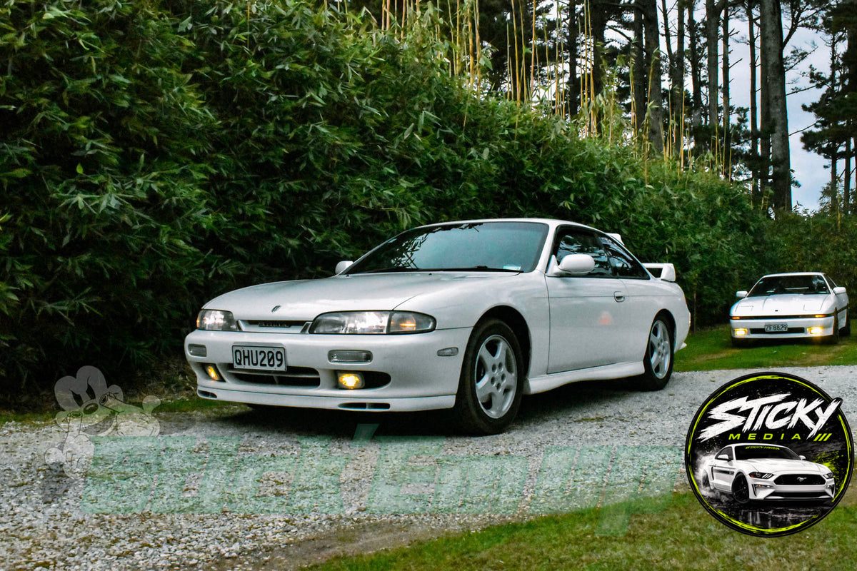 White Nissan Silvia - Cars & Coffee May 26 #50
