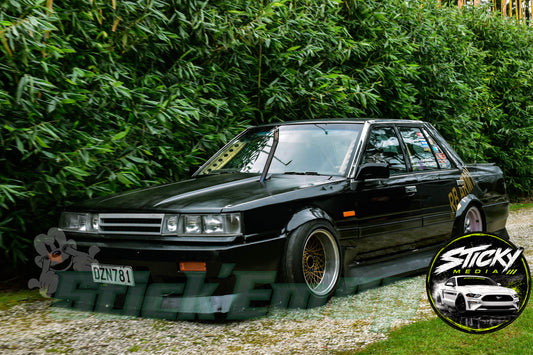 Black Nissan Skyline R31 - Cars & Coffee May 26 #55