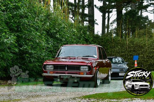 Maroon Datsun 1600 / P510 - Cars & Coffee May 26 #73