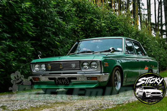 Green Toyota Crown - Cars & Coffee May 26 #80
