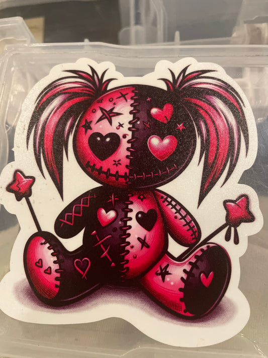 Goth voodoo doll