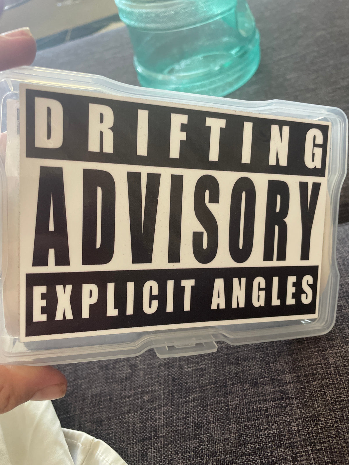 Drifting Advisory – Explicit Angles Sticker
