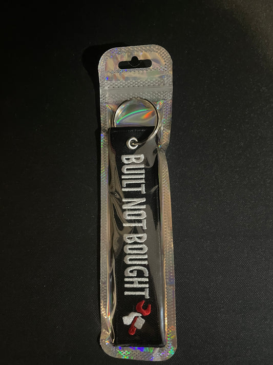 Built not brought Keyring