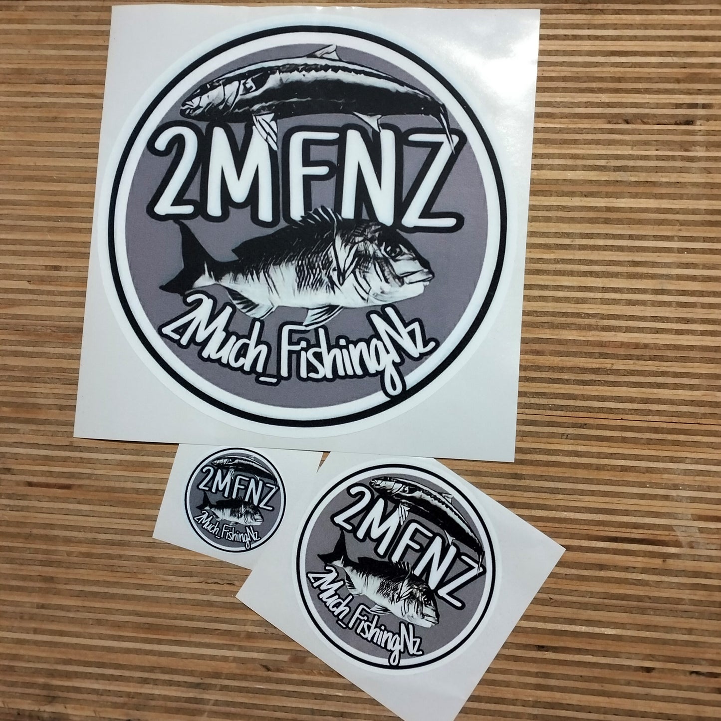 2MFNZ Logo Sticker