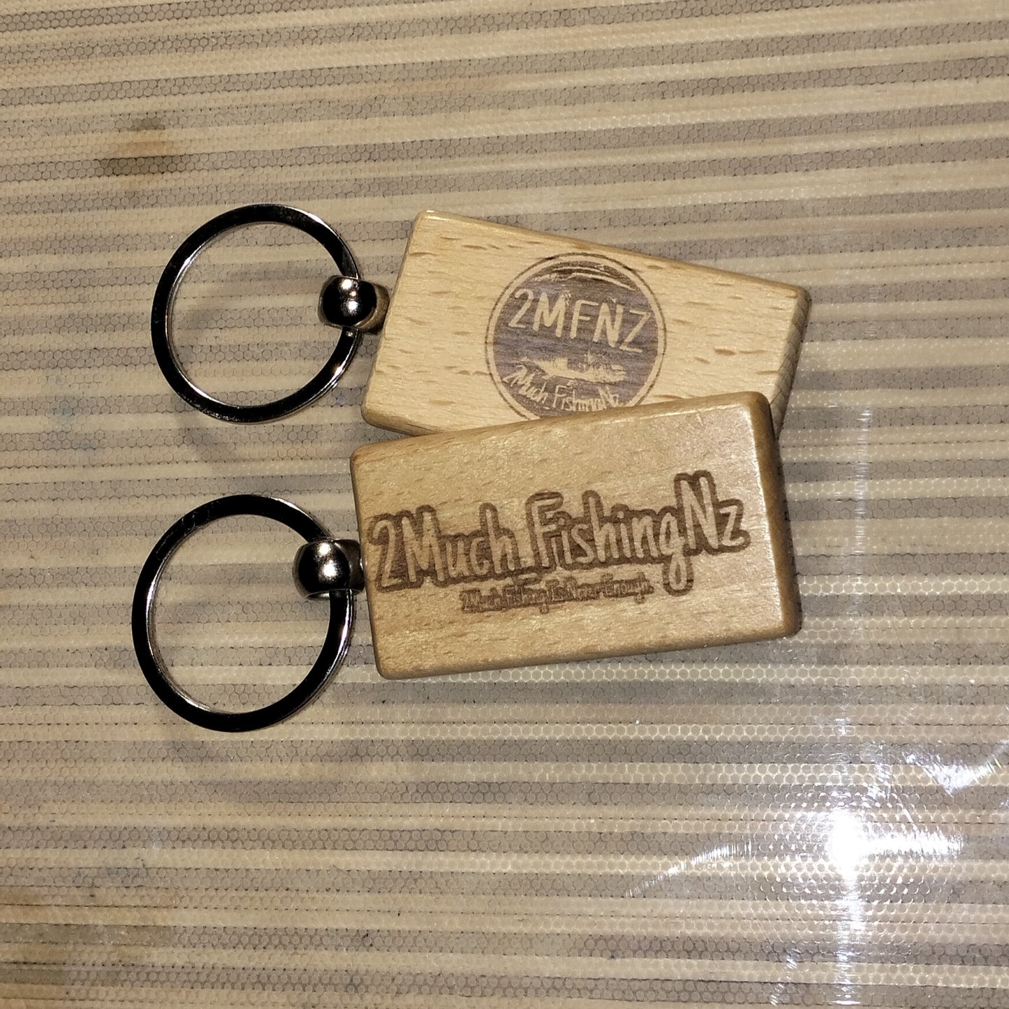 2 Much Fishing Nz Key-ring