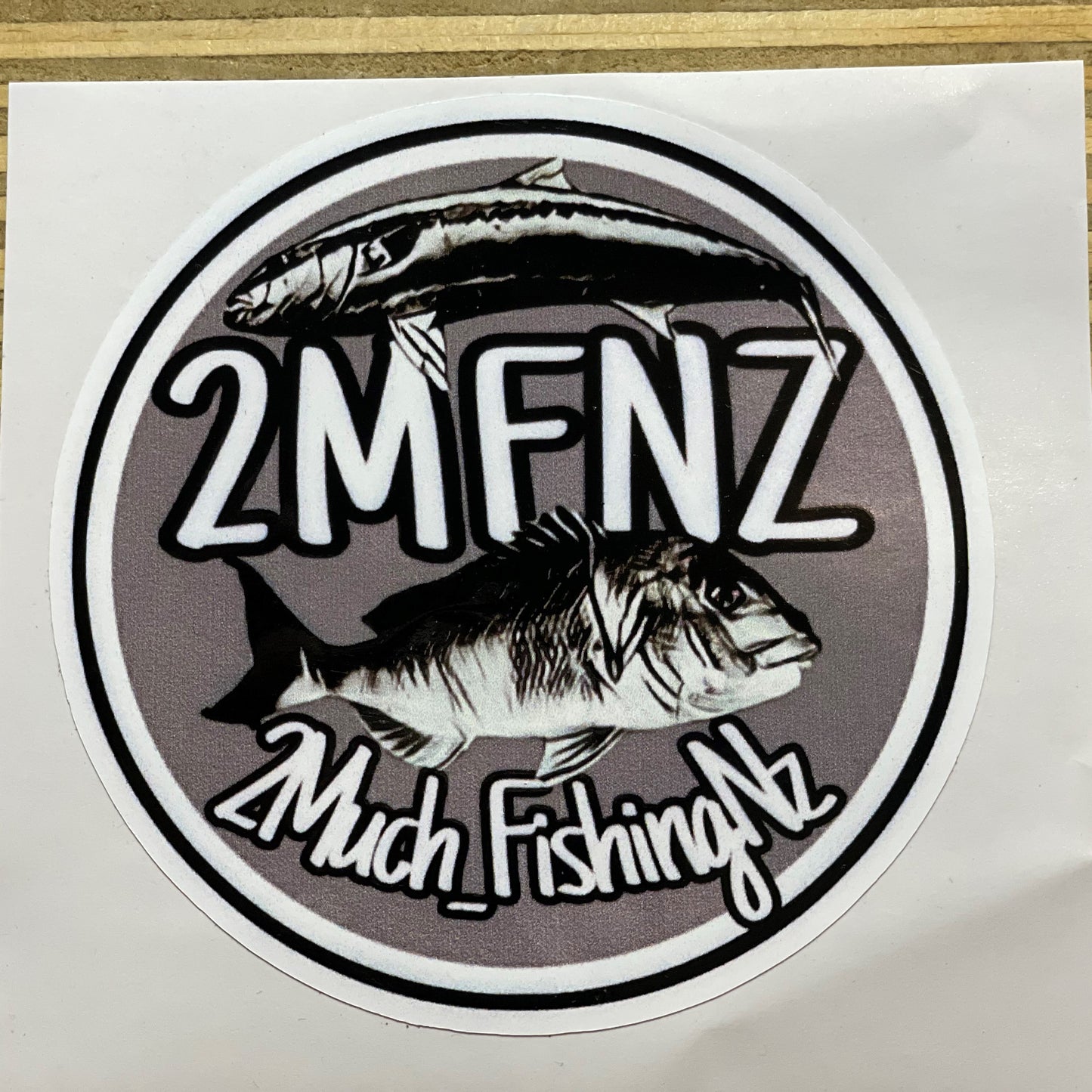 2MFNZ Logo Sticker