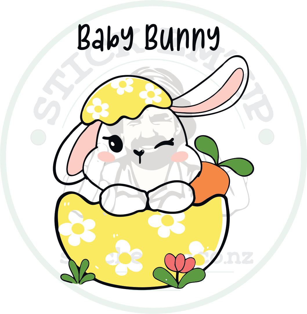 Baby Bunny Sticker