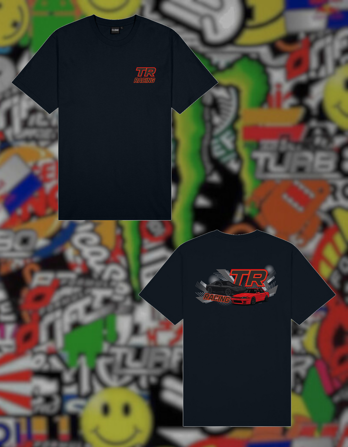 Trm Racewear TR Racing R32 & RX7 T-Shirt – Stick Em' Up