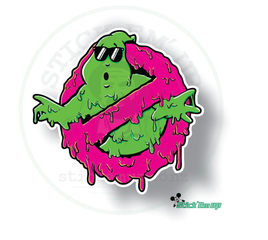 Blobbuster Sticker – Who Ya Gonna Call? 👻🔥