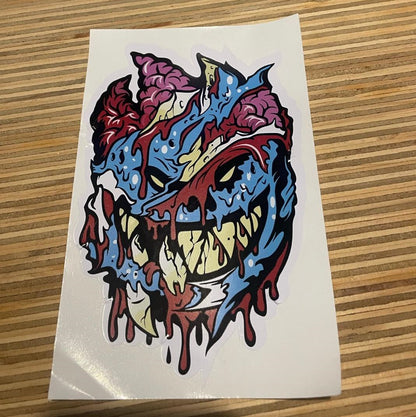 Zombie SpitFire Sticker