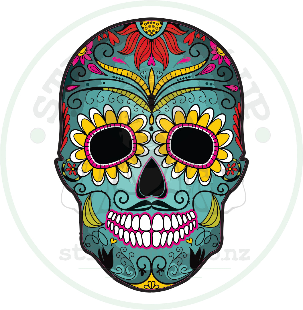 Day of the dead skull