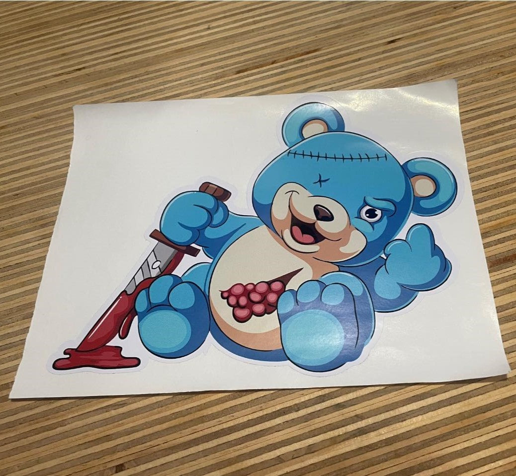 Stabby Ted Stickers