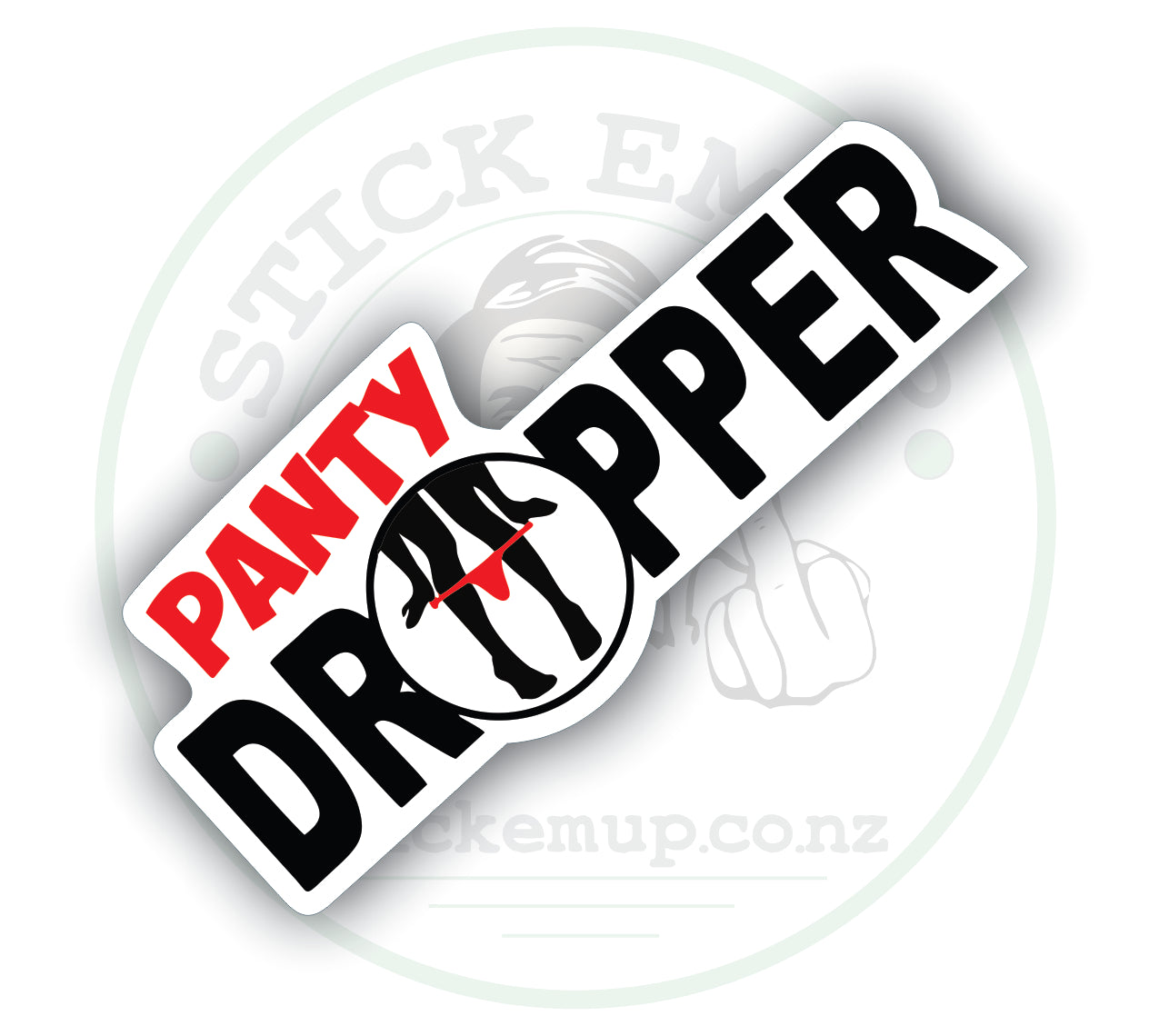 Panty dropper Sticker