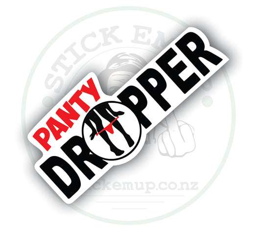 Panty dropper Sticker