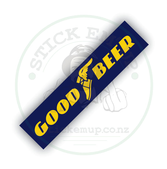 Good beer Sticker