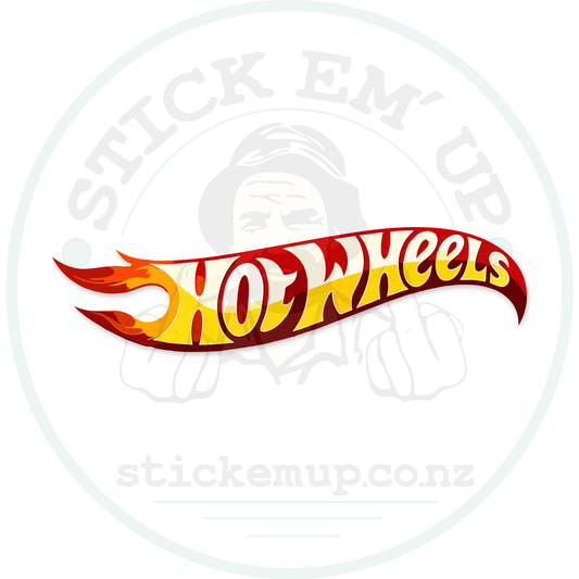 Hot wheels – sticker cut contour and Stick Em’ Up watermark