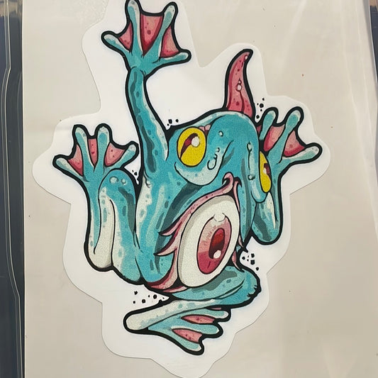 Trippy frogs