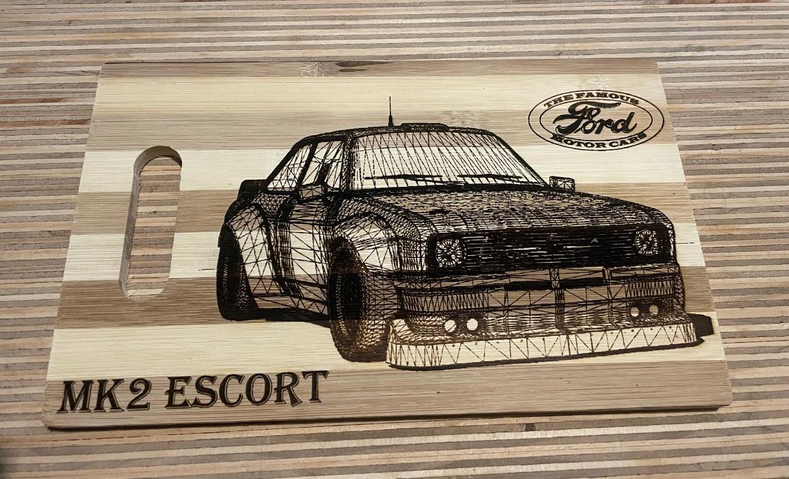 MK2 Escort Bamboo Cutting Board