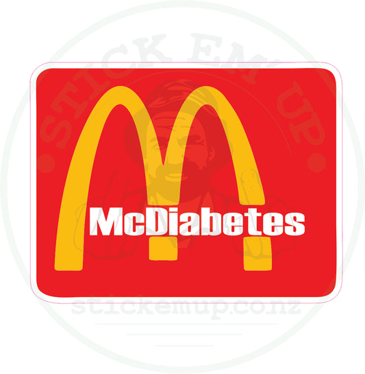 McDiabetes Sticker